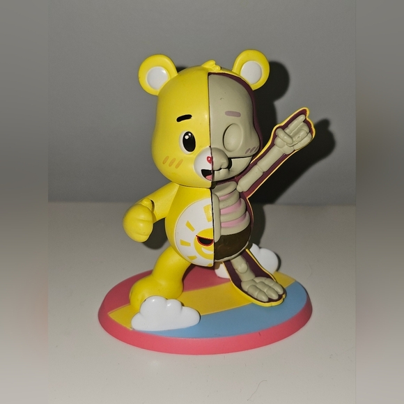 Might Jaxx Hidden Dissectibles CARE BEARS mini figure New cute Freeny half - Picture 2 of 5